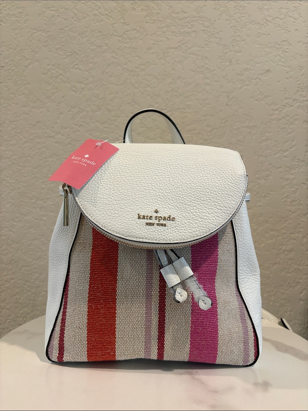 NWT Kate Spade New York Medium Flap Backpack
